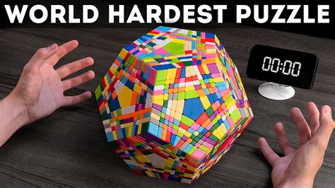 rubik's cube most difficult|hardest rubik's cube ever.